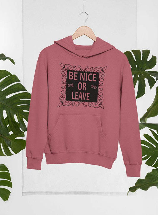 Be Nice Hoodie - Renee Lane Company