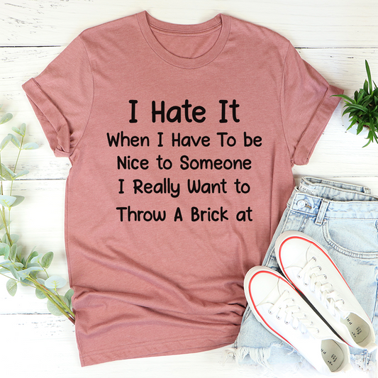 Be Nice T-Shirt - Renee Lane Company