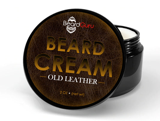 BeardGuru Old Leather Beard  Cream - Renee Lane Company
