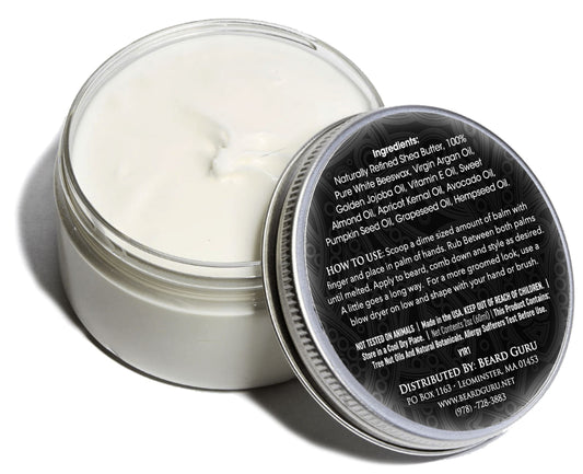 BeardGuru Premium Beard Balm: Unscented - Renee Lane Company