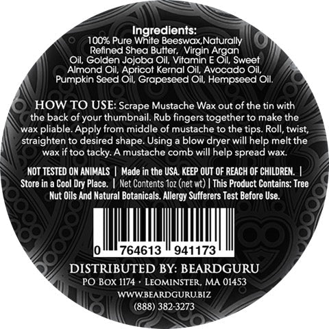 BeardGuru Premium Mustache Wax - Renee Lane Company