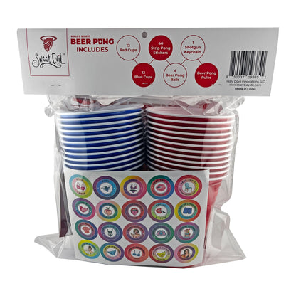 Beer Pong Set - Drinking Game Beer Pong - Renee Lane Company