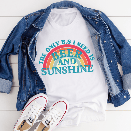 Beer & Sunshine T-Shirt - Renee Lane Company