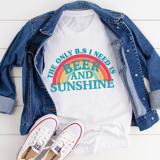 Beer & Sunshine T-Shirt - Renee Lane Company