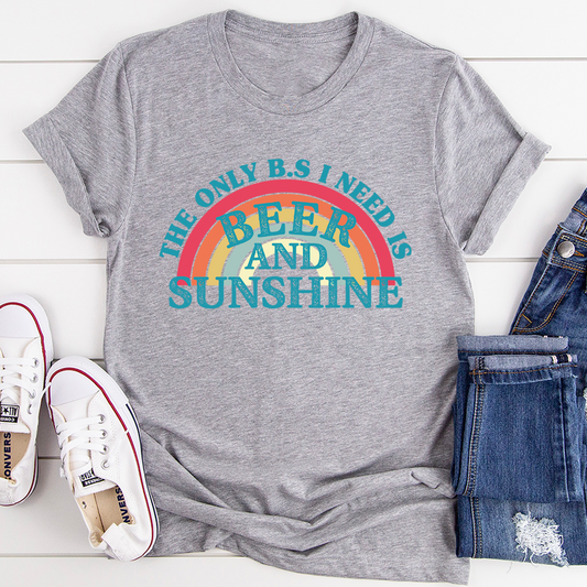 Beer & Sunshine T-Shirt - Renee Lane Company