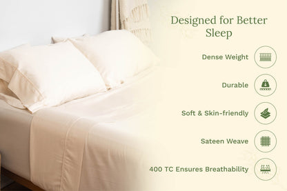 Pure white pillowcases on bed, soft fabric with visible seams