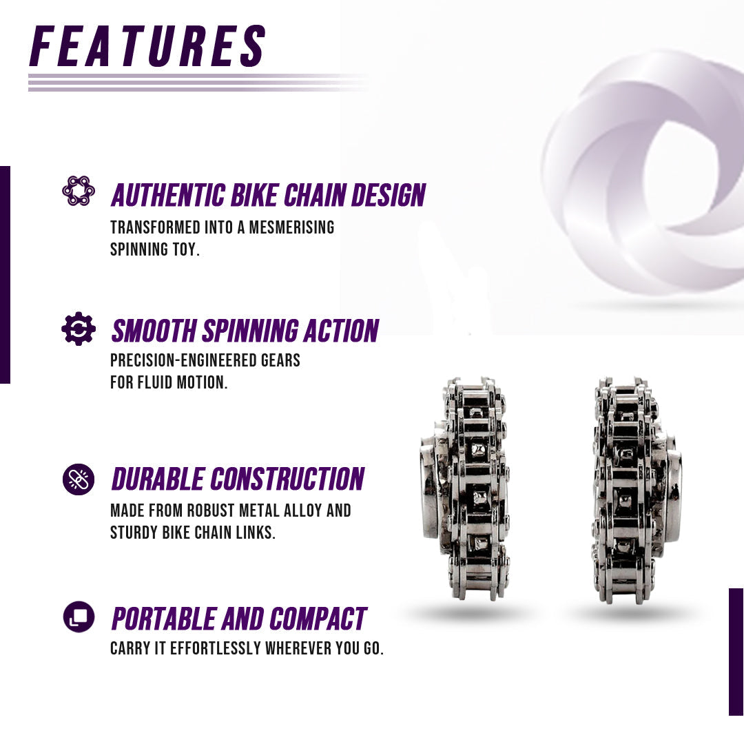 Bike Chain Gear Spinner - Renee Lane Company
