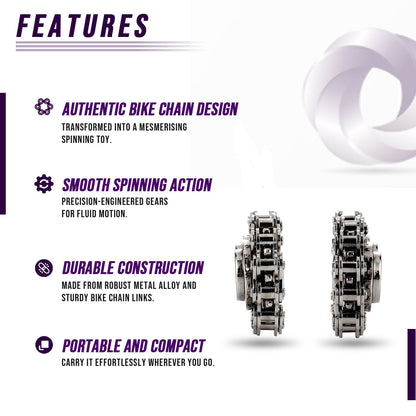 Bike Chain Gear Spinner - Renee Lane Company