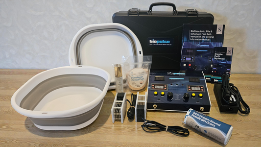 BioPulse 2 Person Ionic Detox Foot Spa with frequencies - Renee Lane Company