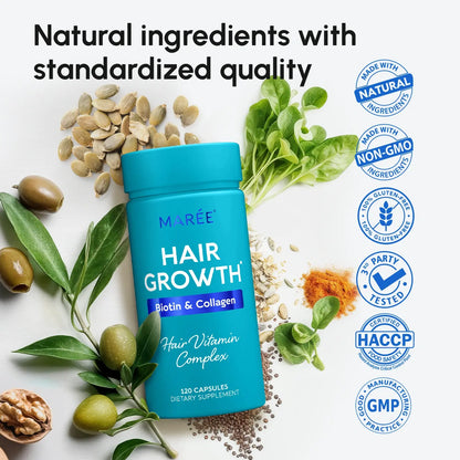 Biotin & Collagen Hair Growth Complex - Renee Lane Company