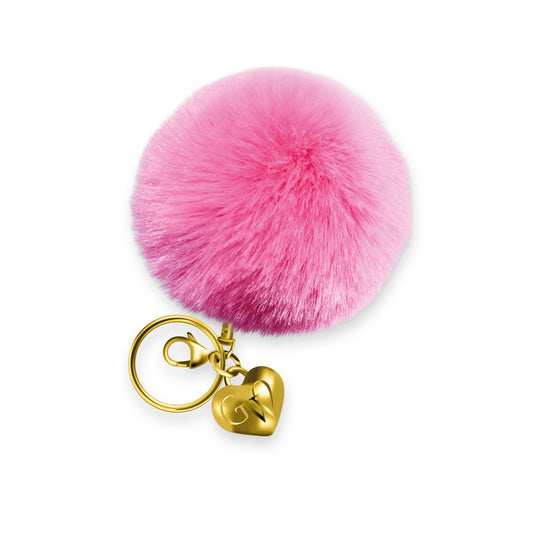 Birthday Cake Heart of Gold Charm & Poof - Renee Lane Company