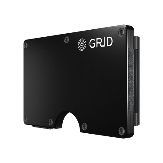 Black Aluminum Money Clip - Renee Lane Company