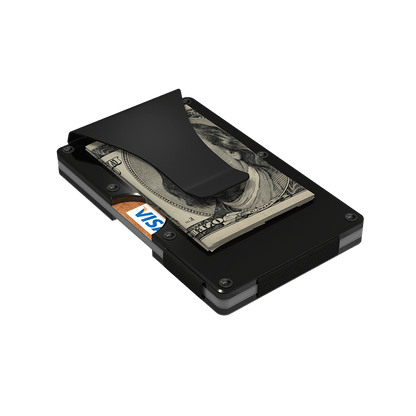 Black Aluminum Money Clip - Renee Lane Company