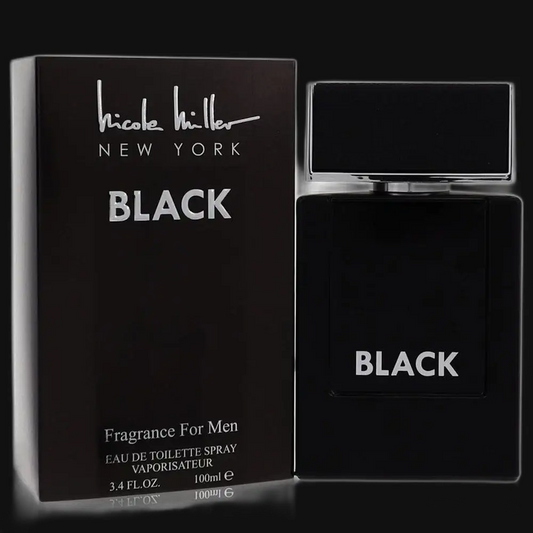Black By Nicole Miller Cologne for Men - Renee Lane Company