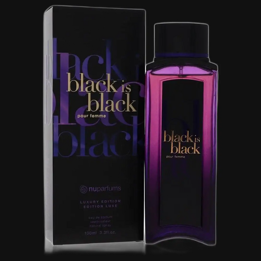 Black Is Black By Nu Parfums Perfume for Women - Renee Lane Company