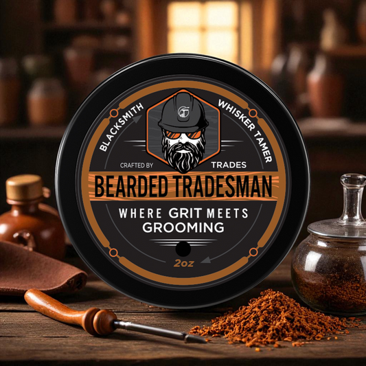 Blacksmith  – Leather & Tobacco - Whisker Tamer - Renee Lane Company