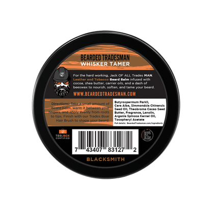 Blacksmith  – Leather & Tobacco - Whisker Tamer - Renee Lane Company