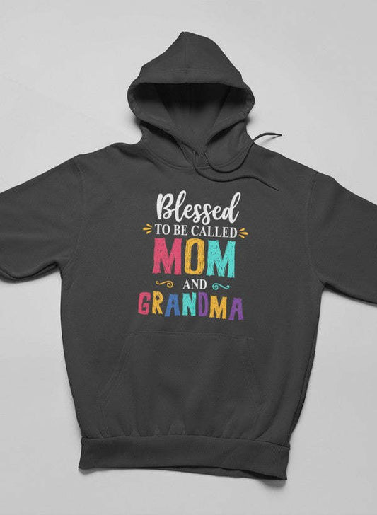 Blessed To Be Called Mom and Grandma Hoodie - Renee Lane Company