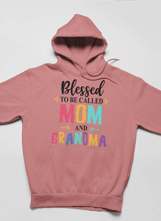 Blessed To Be Called Mom and Grandma Hoodie - Renee Lane Company