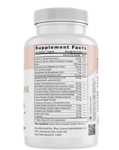 Blood Sugar Balance by Bellawell - Renee Lane Company