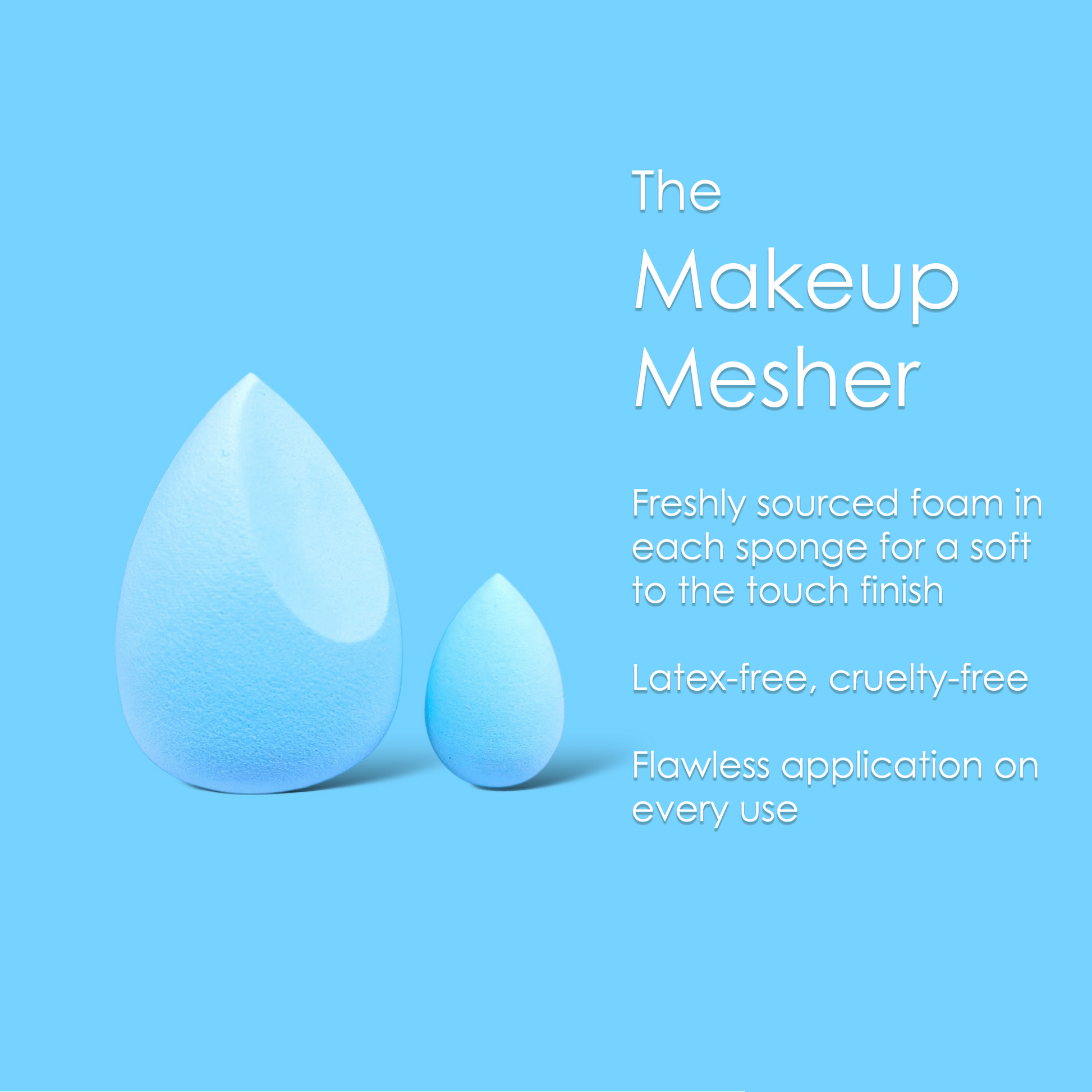 Blue Makeup Mesher - Renee Lane Company