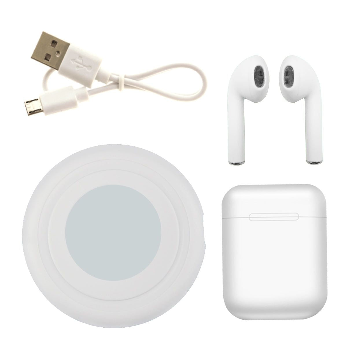 Bluetooth Earpods With Wireless Pad - Renee Lane Company