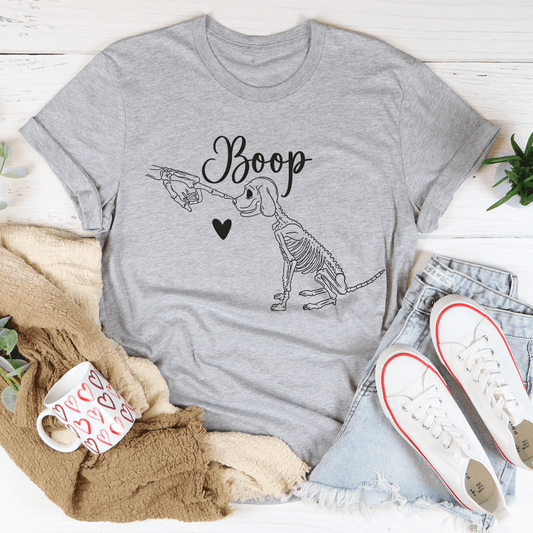 Boop Cute Dog T-Shirt - Renee Lane Company