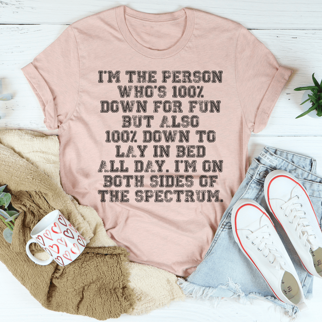 Both Sides Of The Spectrum T-Shirt - Renee Lane Company