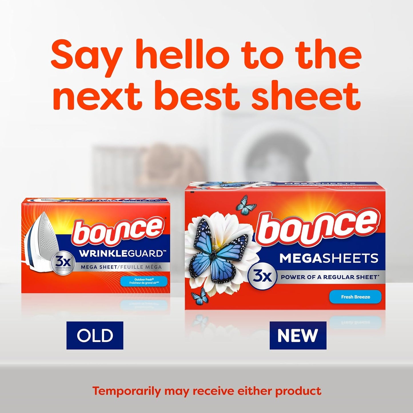 Bounce Mega Dryer Sheets, Fresh Breeze, 130 Count, Mega Fabric Softener Sheets with Static Control, Wrinkle Reduction, Extra Softness, Lasting Scent, Repels Lint - Renee Lane Company