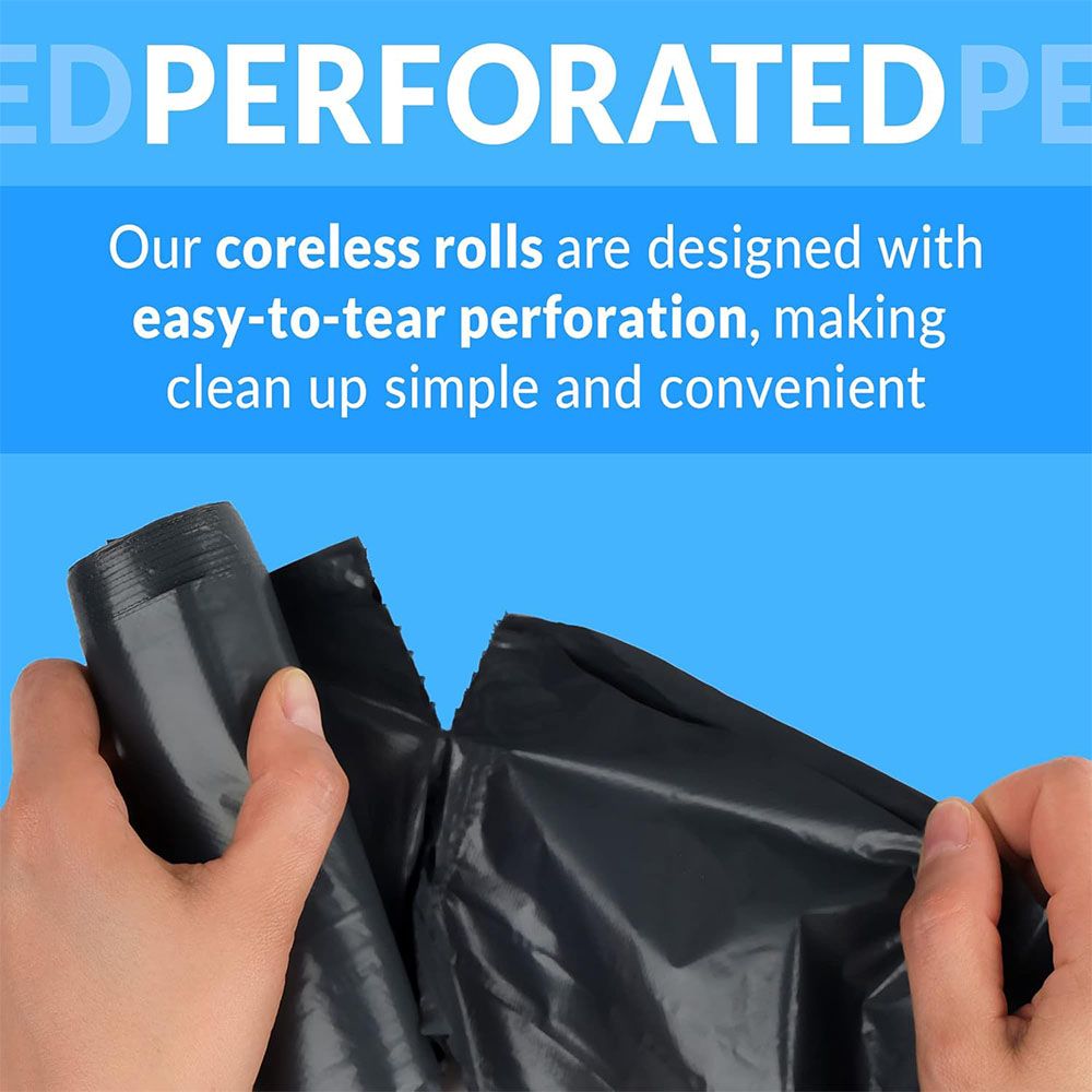 Boxed Disposable Garbage Bag 70 Pieces Puncture Tear Resistant Trash Bags, 39 Gallon Capacity, Multipurpose Cleaning Supplies For Industrial, Garden, Home, And Commercial Use - Durable, Leak-Proof - Renee Lane Company