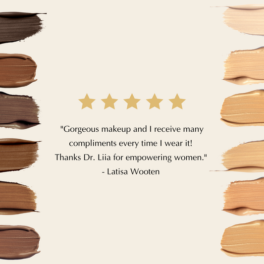 Breathable Full-Coverage Foundation – Dewy Finish, Hydrating, Vegan, Gluten-Free (SPF 15) - Renee Lane Company