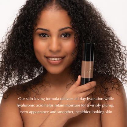 Breathable Full-Coverage Foundation – Dewy Finish, Hydrating, Vegan, Gluten-Free (SPF 15) - Renee Lane Company
