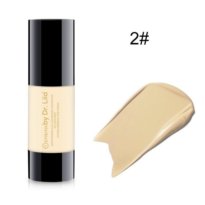 Breathable Full-Coverage Foundation – Dewy Finish, Hydrating, Vegan, Gluten-Free (SPF 15) - Renee Lane Company
