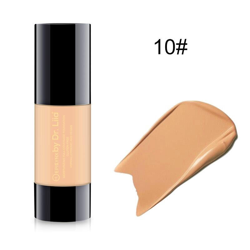 Breathable Full-Coverage Foundation – Dewy Finish, Hydrating, Vegan, Gluten-Free (SPF 15) - Renee Lane Company