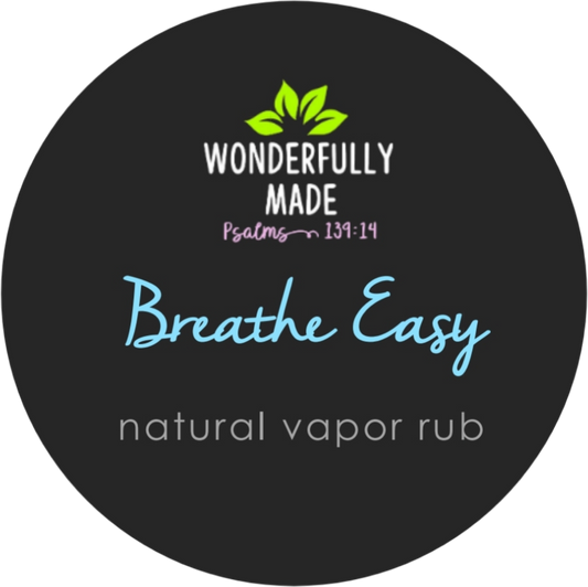Breathe Easy Vapor Rub Salve | Metal Tin | Natural Organic - Renee Lane Company