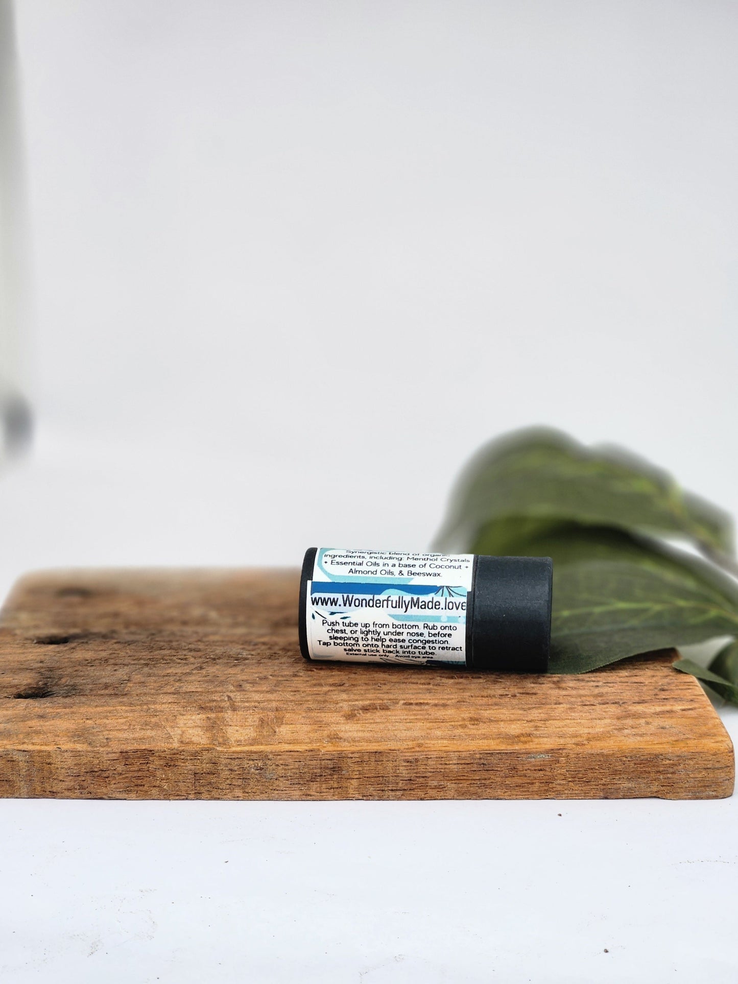 Breathe Easy Vapor Rub Stick | Essential Oil Salve Clear Congestion Chest Neck Cold Cough Natural Organic Relief Menthol Camphor Soothing - Renee Lane Company