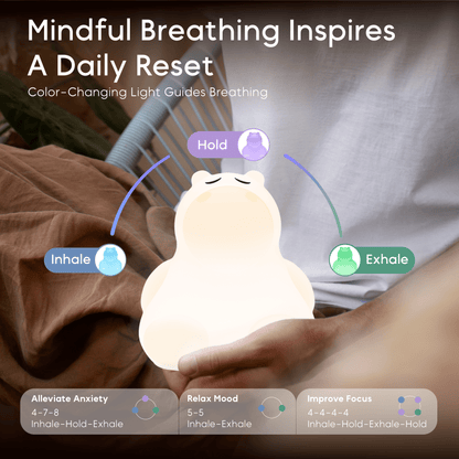 Breathing Pal 'Hugo' The Hippo - Renee Lane Company