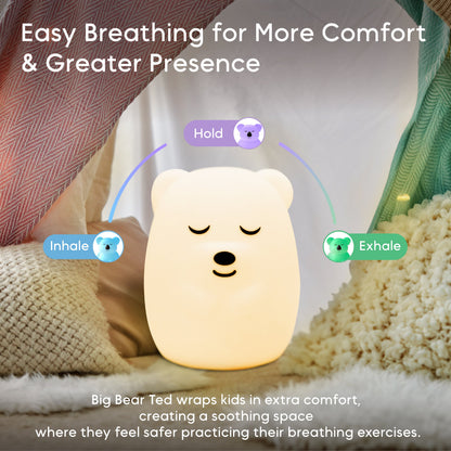 Breathing Pal Plus - 'Ted' The Bear - Renee Lane Company
