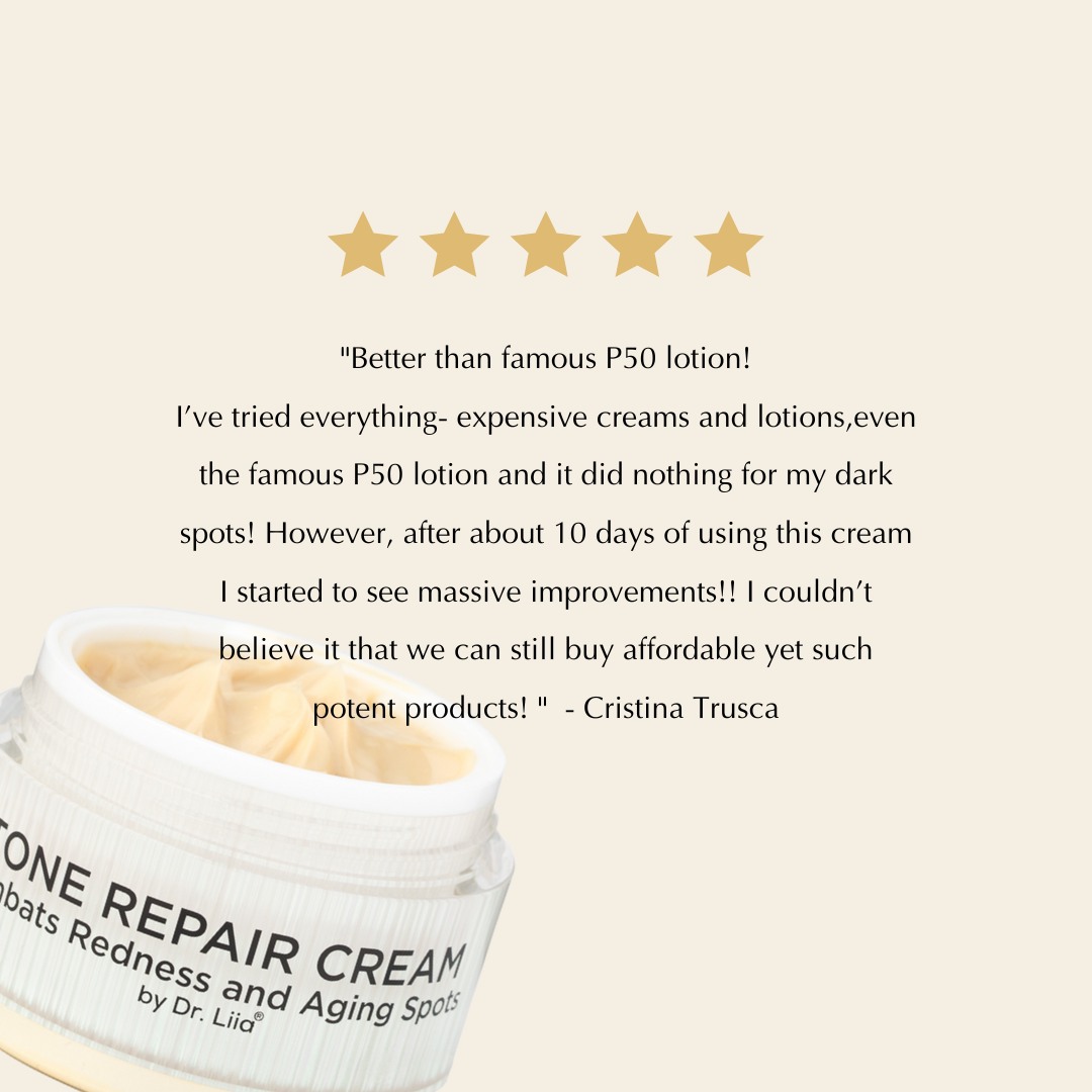 Brightening Tone Repair Cream for Dark Spots & Uneven Skin – Vegan & Gluten-Free - Renee Lane Company