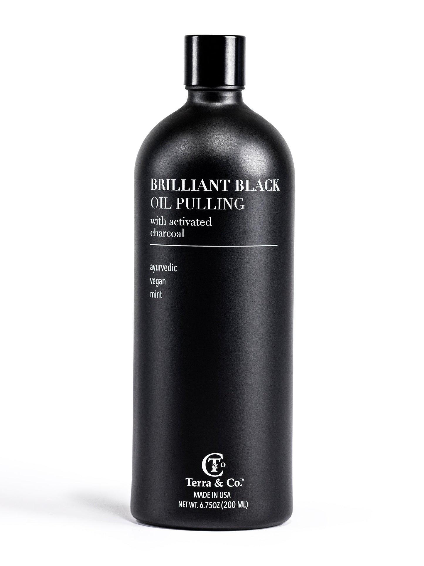 Brilliant Black® Oil Pulling – Ayurvedic Mouthwash for Teeth Whitening, Detox & Gum Health - Renee Lane Company