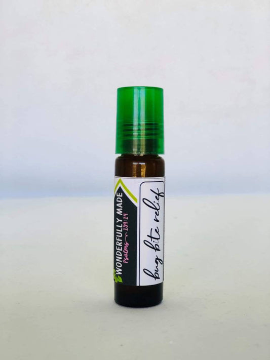 Bug Bite Relief Roller Ball / Itch Roll on / Essential oils / Organic / Itch relief / Sooth / Skin healing / kids / adults / Bite Relief - Renee Lane Company