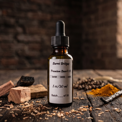 Burnt Bridges Beard Oil - Renee Lane Company