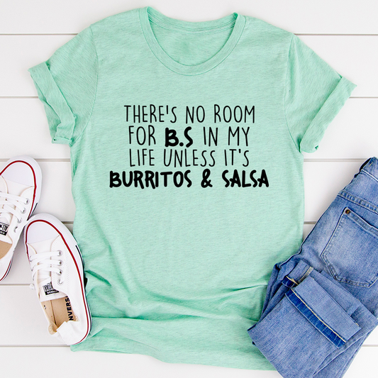 Burritos & Salsa T-Shirt - Renee Lane Company