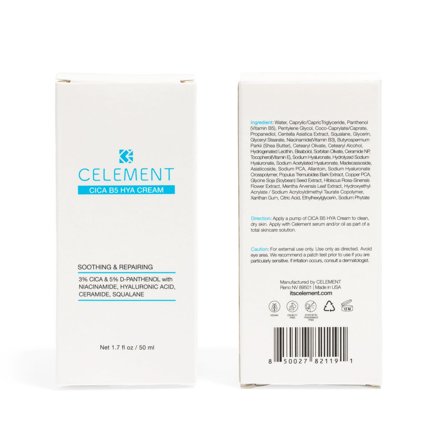 CICA B5 HYA Cream - Renee Lane Company