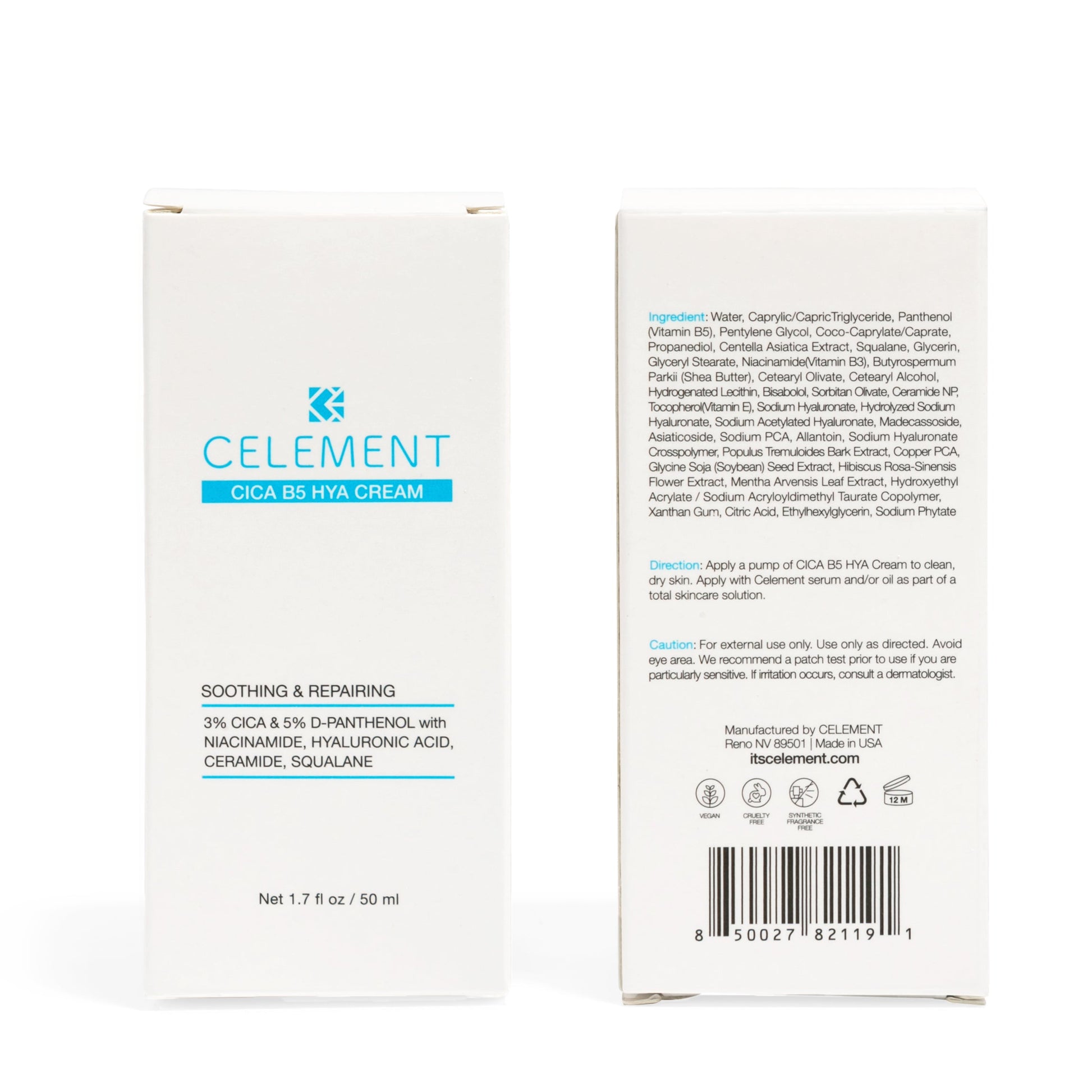 CICA B5 HYA Cream - Renee Lane Company