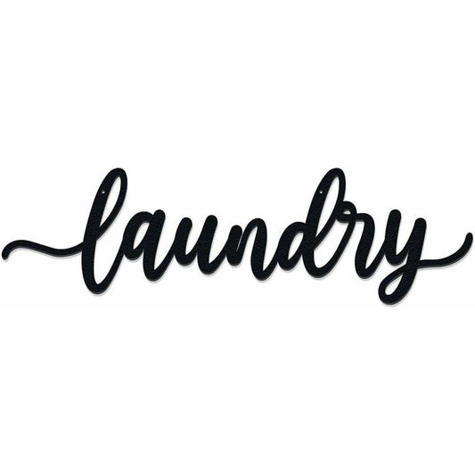 CIFbuy Metal Baked Paint Laundry Sign Wall Art Modern Laundry Room Decor (TikTok, temu pickup) - Renee Lane Company