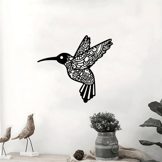 CIFbuy Vintage Hummingbird iron Wall Art Garden Patio Living Room Wall Decor Indoor Outdoor (TikTok, temu pick-up service) - Renee Lane Company