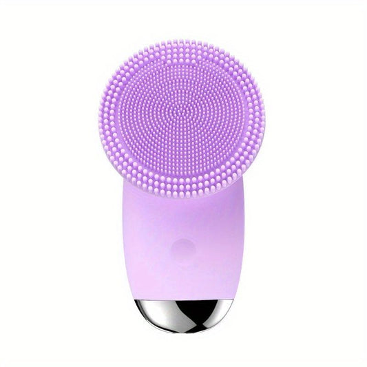 CONESN Electric Facial Cleansing Brush,Silicone Facial Cleansing Brush, Electric Silicone Face Brush, Sonic Facial Cleansing Brush For Makeup Remover - Renee Lane Company