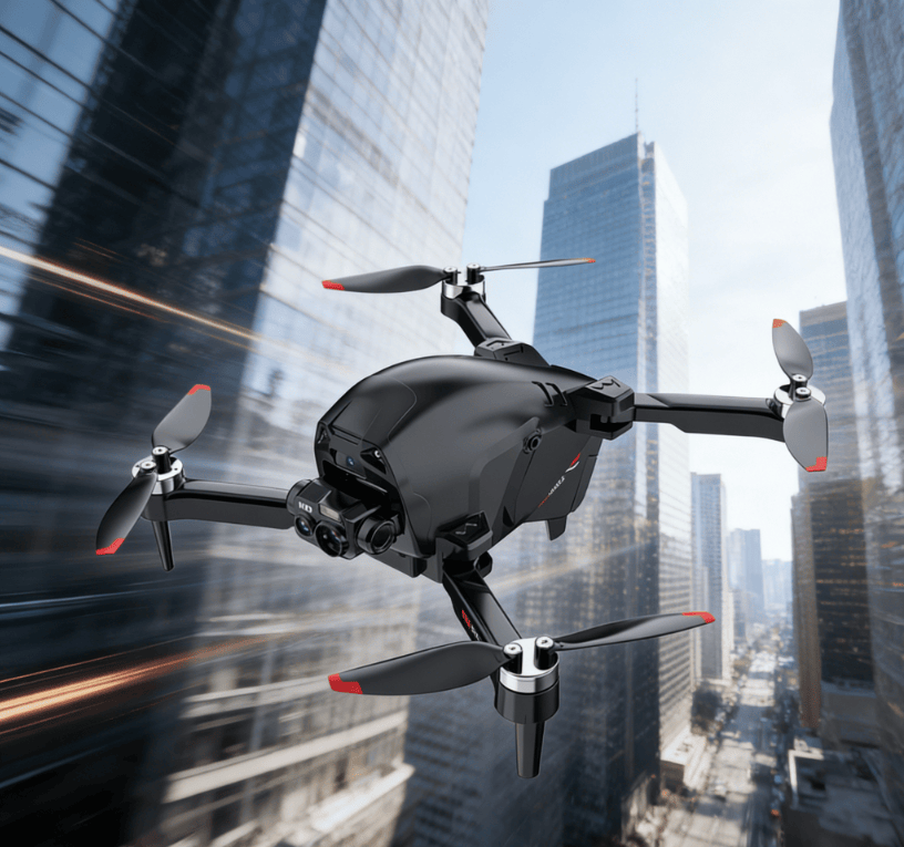 CS16-Dual Camera-4K HD Camera Drone, equipped with a 3-axis gimbal, GPS automatic return, foldable quadcopter, suitable for adults - long battery life, follow mode - Renee Lane Company