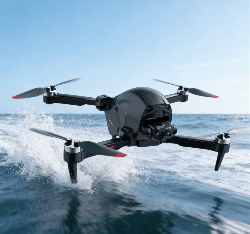 CS16-Dual Camera-4K HD Camera Drone, equipped with a 3-axis gimbal, GPS automatic return, foldable quadcopter, suitable for adults - long battery life, follow mode - Renee Lane Company